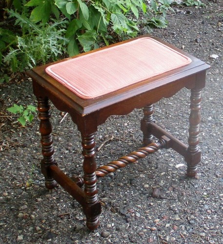 Antico sgabello panca - antico, gambe