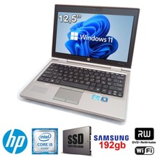 HP EliteBook 2570p Intel i5-3230M RAM 6gb SSD Samung 192gb Windows 11