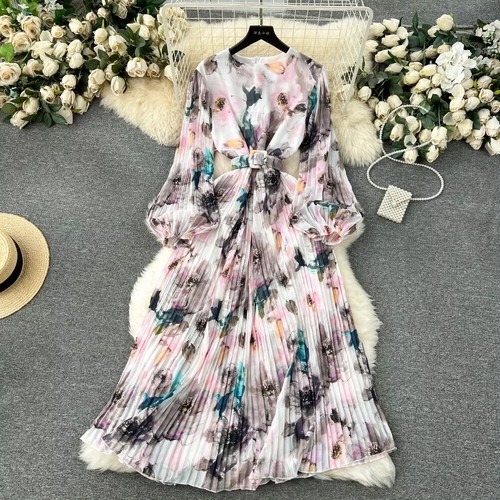 Vestito abito lungo elegante - abito,