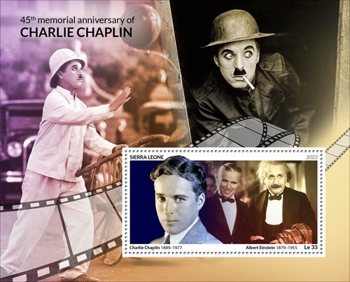 Francobolli charlie chaplin - francobolli,