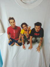 Blink 182 Mark Tom Travis Show 2000 Tour T Shirt Uomo S-5XL DO290