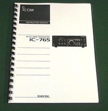 Icom 765 manuale di - icom,