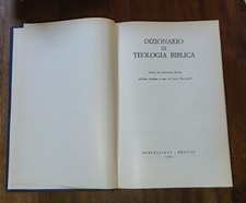 Dizionario di Teologia Biblica di Johannes Bauer - Morcelliana, 1965
