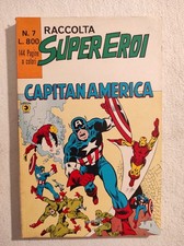 RACCOLTA SUPER EROI CORNO N. 7 CAPITAN AMERICA 126 127 128 - NO RESA - EDICOLA