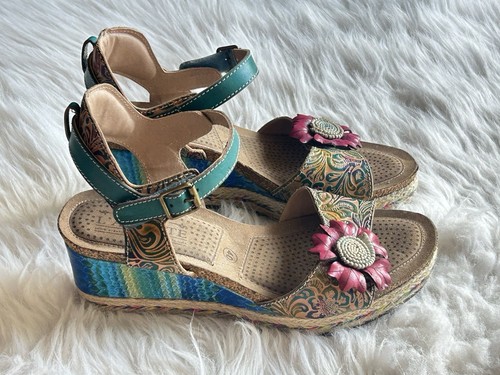 Sandali con zeppa - , plateau