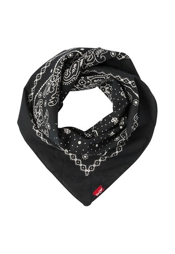 Foulard con stampa uomo