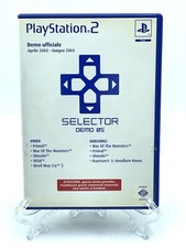 PS2 PLAYSTATION 2 - OFFICIAL DEMO DISC RETAIL ED. 8 ( PAL ) SELECTOR DEMO 05# DF