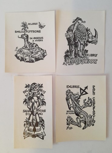 Lotto ex libris lorenzo - libris,