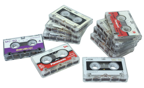 Lot microcassette - 10,