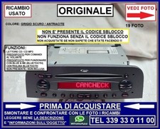 STEREO RADIO AUTORADIO CD MP3 senza codice sblocco ALFA ROMEO GT 147