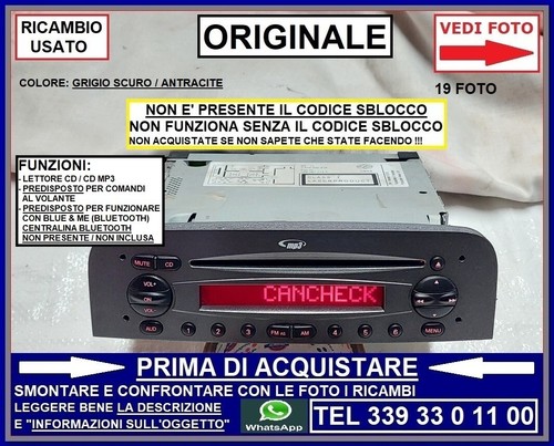 Stereo radio autoradio mp3 - radio, cd