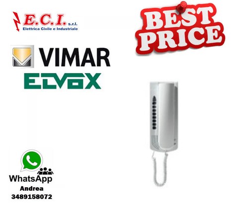Vimar elvox 6204 citofono - 6204,