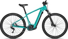 27,5" FOCUS Jarifa² 6.7 Bosch CX 625Wh E-MTB Hardtail blu verde 10K Deore 2023