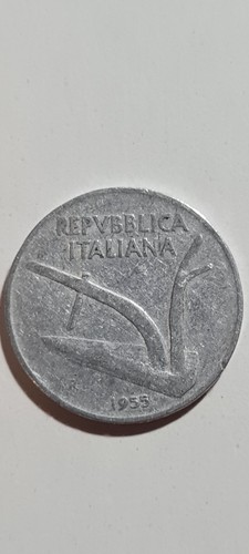 Moneta lire del 1955 - del,