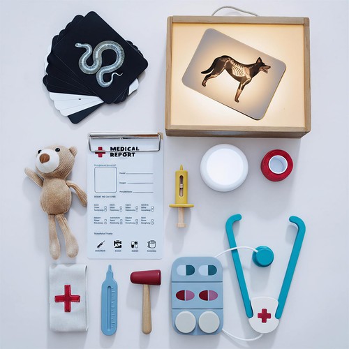 Toddler doctor kit vet finta - toddler,
