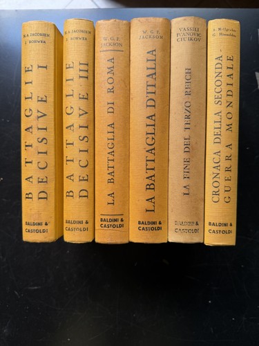 Lotto libri battaglie decisive
