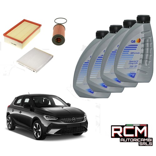 Kit tagliando opel corsa - e, c