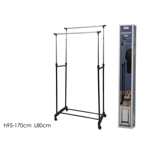 Stand appendiabiti doppio con - stand,