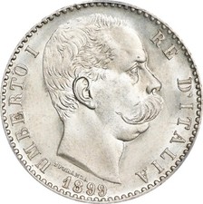 ITALIA UMBERTO I 1899 MONETA