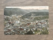 Deadwood South Dakota cartolina d'epoca veduta aerea #2