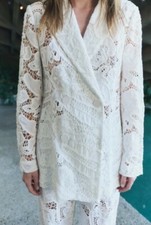 Blazer giacca bianco