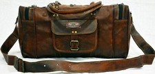 Borsa Vintage Da Uomo In Pelle