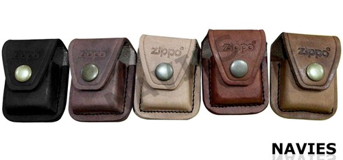 Zippo lighter leather pouch - zippo,