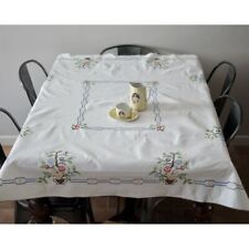 ANTICA TOVAGLIA  RICAMATA A