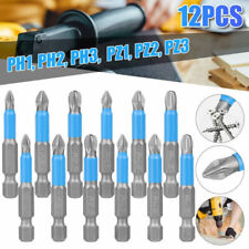 Set di utensili 12 pezzi 1/4" gambo esagonale magnetico antiscivolo Phillips cacciavite punte trapano