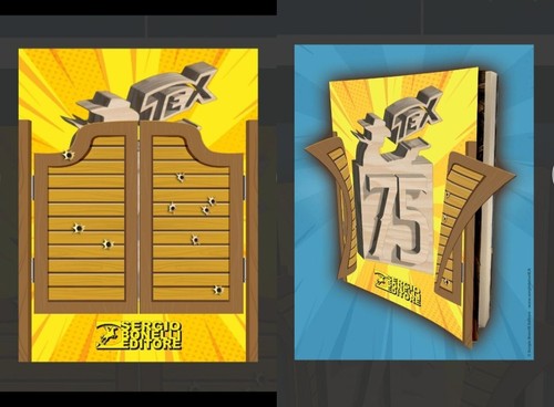 Tex magazine variant - tex, 75