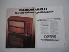 advertising Pubblicità 1976 TELEVISORE RADIOMARELLI