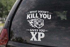 D20 XP Decalcomania Auto -