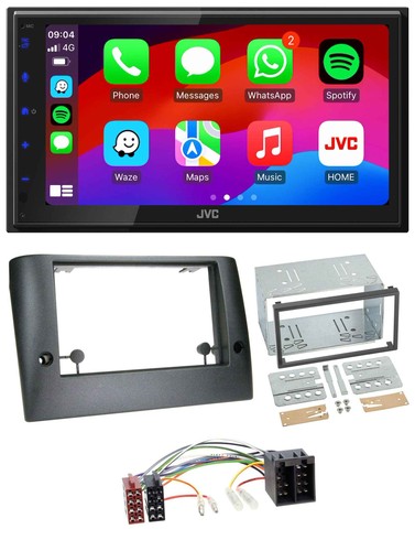 Jvc bluetooth 2din mp3 dab - 2din, usb