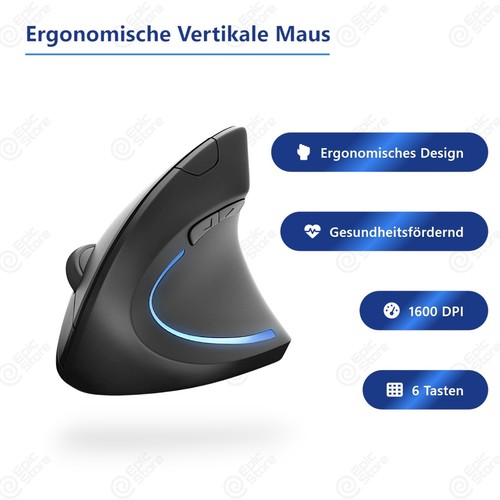 Mouse ergonomico verticale - mouse,