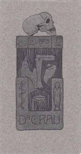 Exlibris bookplate klischee - bookplate,