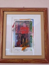 Enrico Manera 30x20 "Bernardo BERTOLUCCI" Opera Unica Firmata a Mano anno 2004