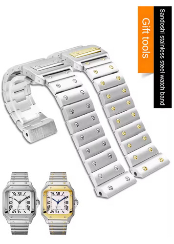 Cinturino orologio acciaio