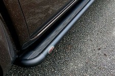 Pedane laterali S50 alluminio NERO Isuzu D-Max dal 2003 al 2011