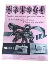 NECCHI MACCHINA CUCIRE ANNI 50 ANNO 1959 PUBBLICITÀ  ADVERTISING WERBUNG 1
