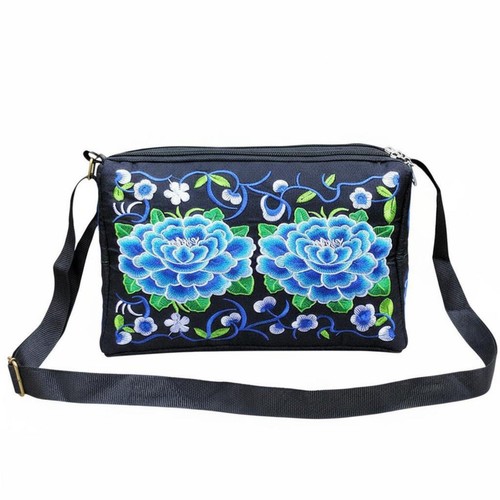 Borsa tracolla ricamata - borsa, a