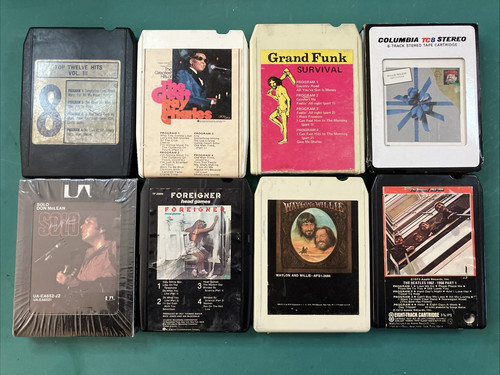 Twelve track tape - 8-track, bundle