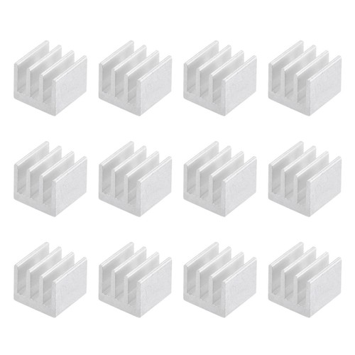 7x7x6mm argentato termico - 7x7x6mm,