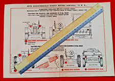 Ente Assistenziale U.M.A.-Disposizioni  segnal. visive trattrici Agricole 1952
