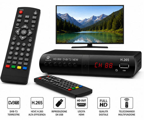 Digitale terrestre dvb t3 - , dvb-t3