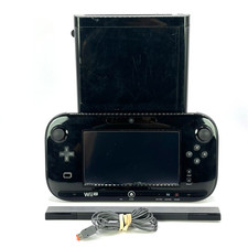 Console Nintendo Wii U Nera Completa 32GB con Cavi + Sensor Bar