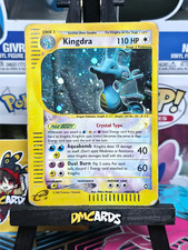 Pokemon Kingdra 148/147 Crystal Holo | Aquapolis Vintage Inglese | Poor
