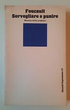 MICHEL FOUCAULT SORVEGLIARE E