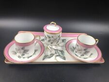 SERVIZIO SET CAFFé TET A TET IL FIORE DI VANIGLIA D'ORATO  VINTAGE 