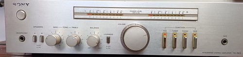 Sony integrated stereo - sony,