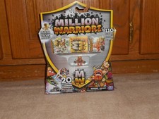 NEW, MILLION WARRIORS 20 Pack